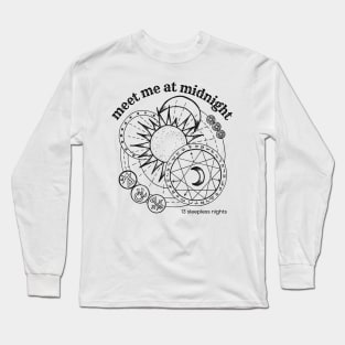 meet me at midnight Long Sleeve T-Shirt